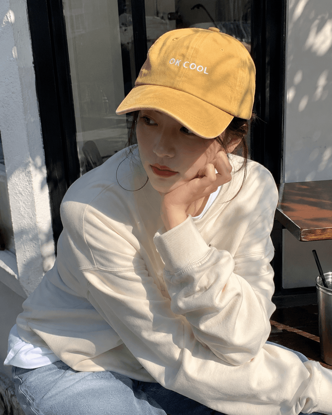 Mustard Yellow Baseball Cap