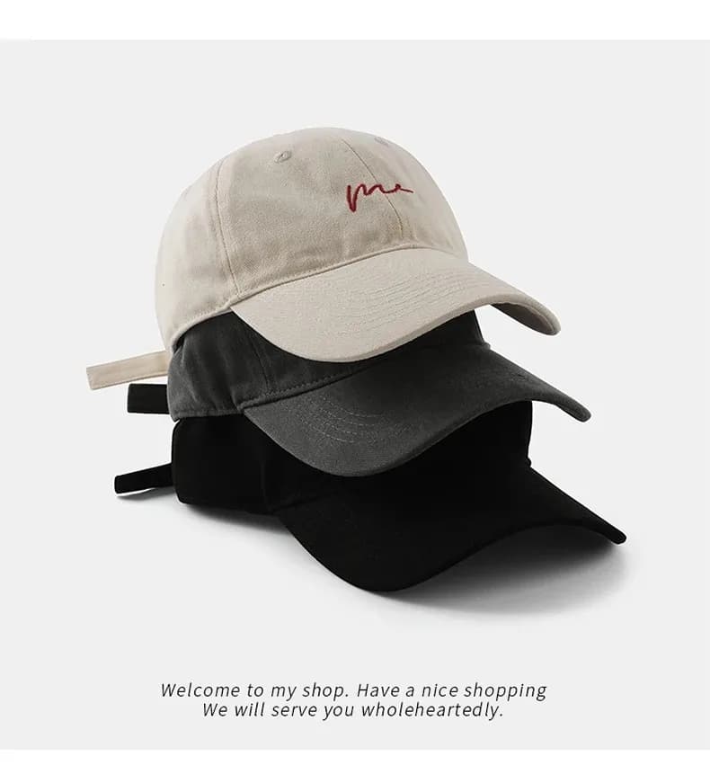 Embroidered Retro Baseball Cap