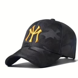 NY Satin Camo Baseball Cap
