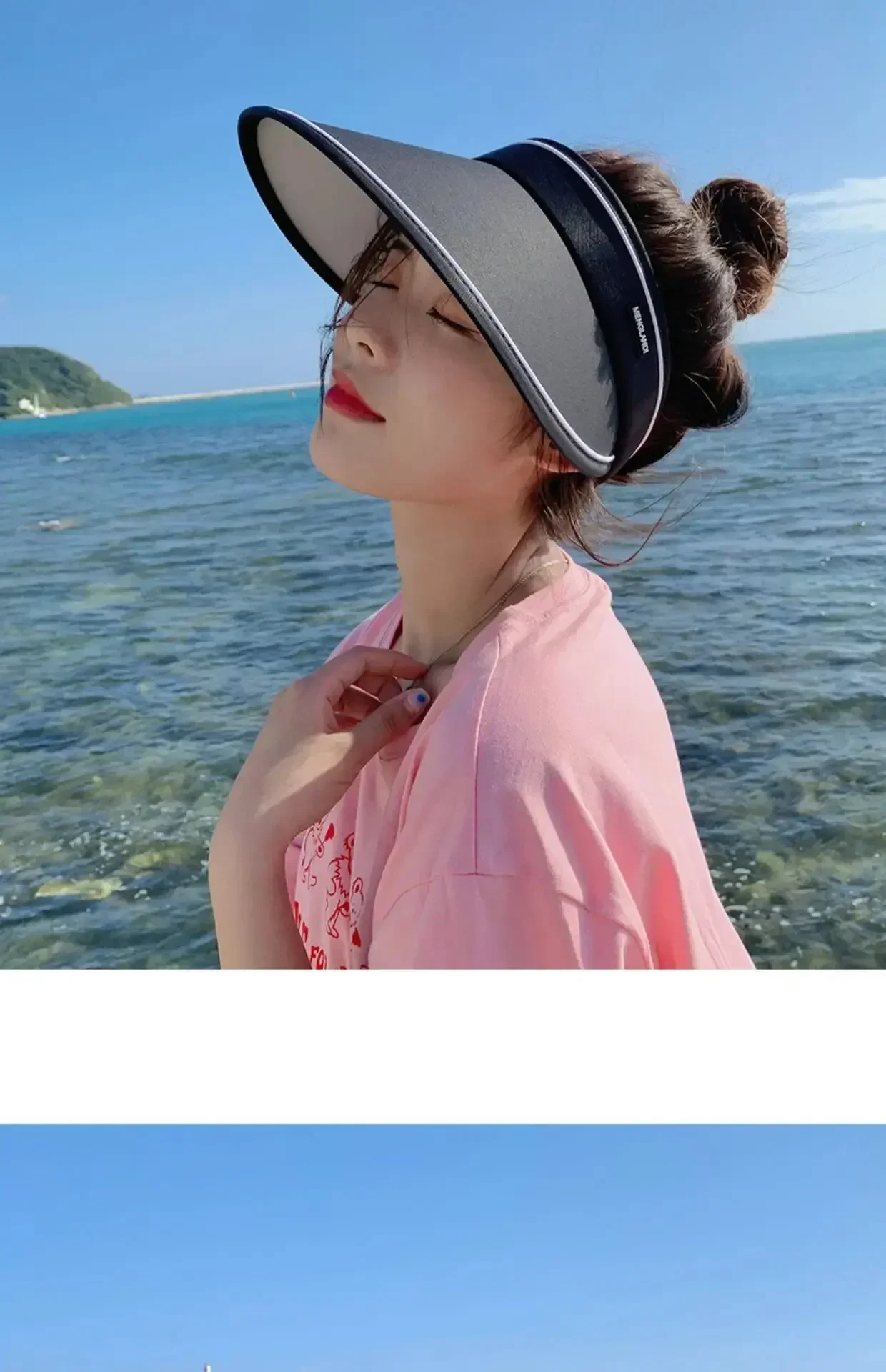 UPF50+ Sun Visor Hat