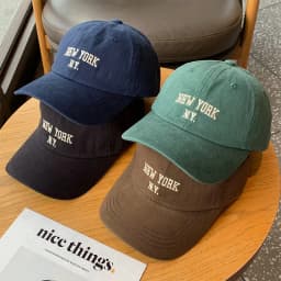 Embroidery Baseball Cap – Solid Color