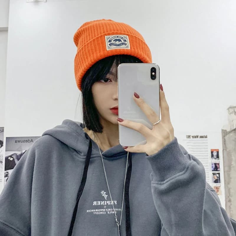 Knitted Hip Hop Beanie for Couples