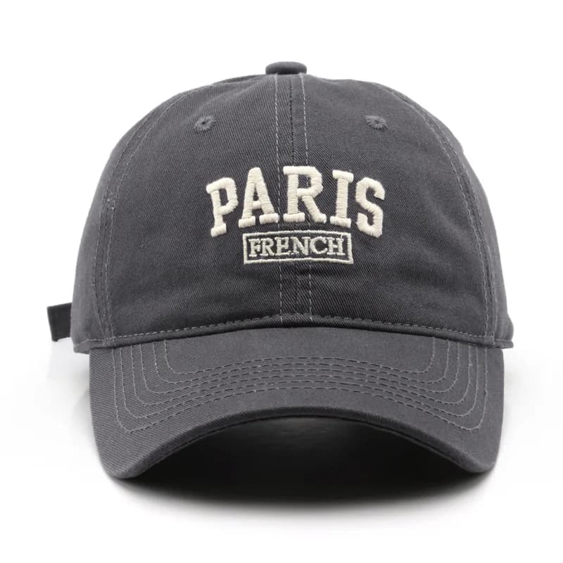 Unstructured French Baseball Cap