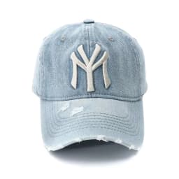 Embroidered Denim Cowboy Cap