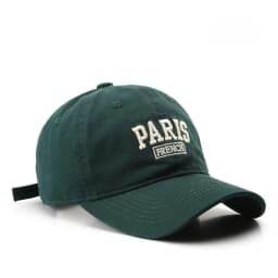 Unstructured French Baseball Cap