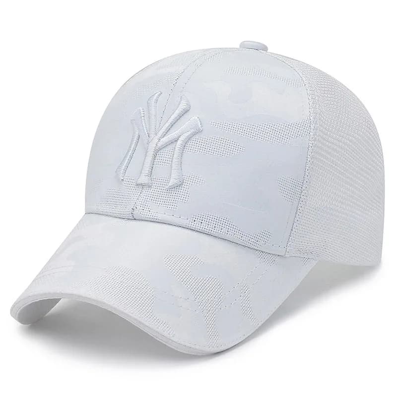 NY Satin Camo Baseball Cap