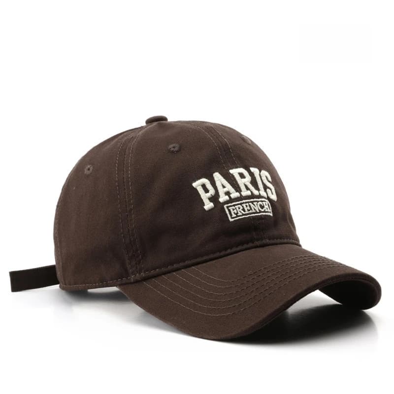 Unstructured French Baseball Cap