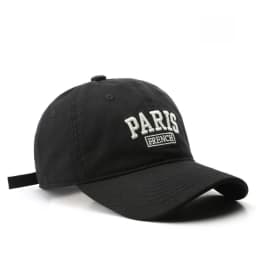 Unstructured French Baseball Cap