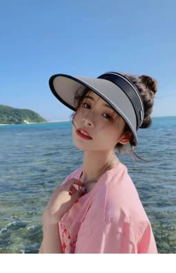 UPF50+ Sun Visor Hat