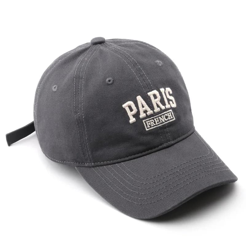 Unstructured French Baseball Cap