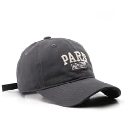 Unstructured French Baseball Cap