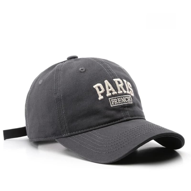 Unstructured French Baseball Cap