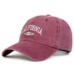 Embroidered California Baseball Cap
