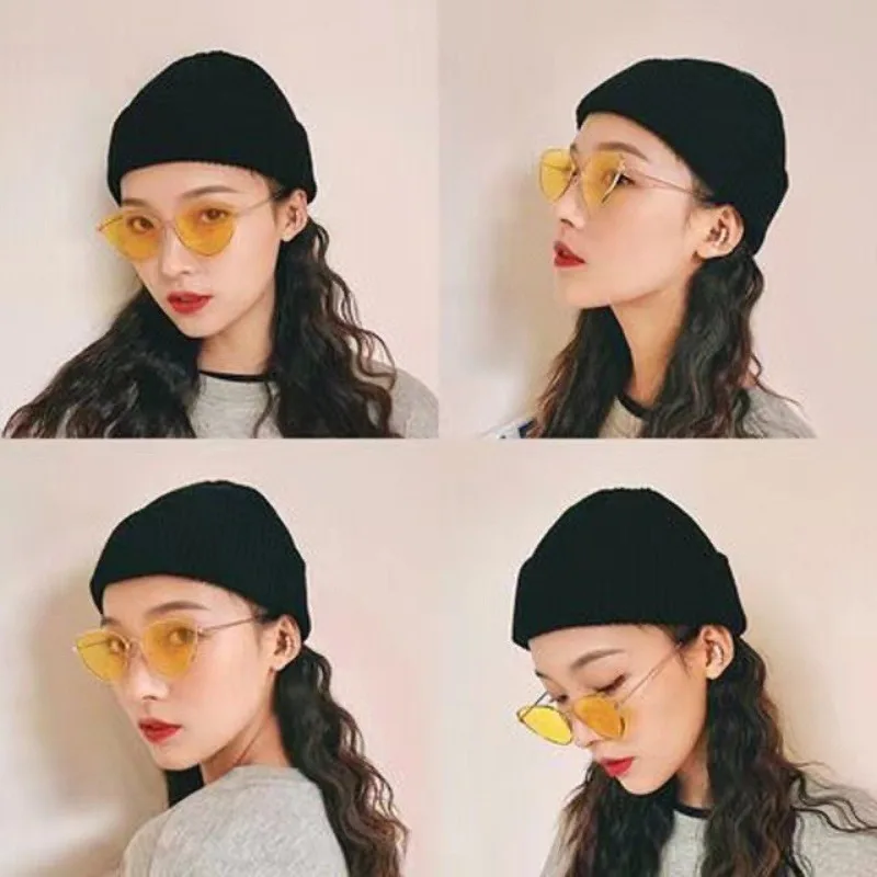 Knitted Wool Beanie for Men and Women