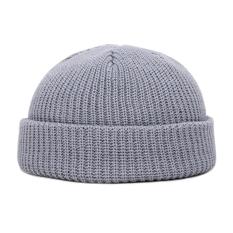 Knitted Wool Beanie for Men and Women