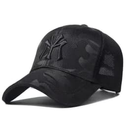 NY Satin Camo Baseball Cap