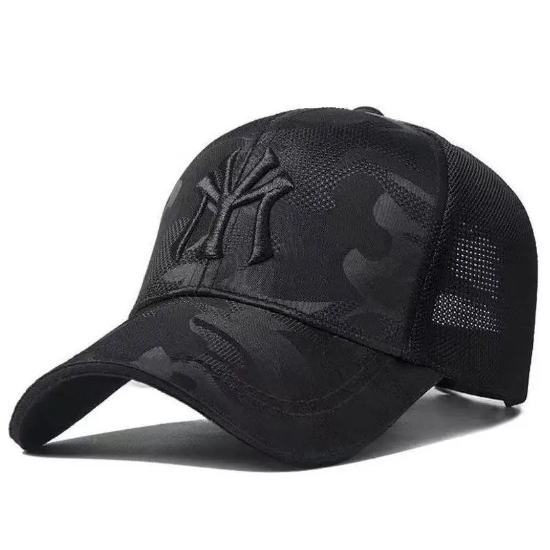 NY Satin Camo Baseball Cap