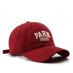 Unstructured French Baseball Cap