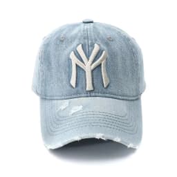 Embroidered Denim Cowboy Cap