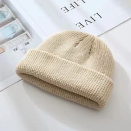 Knitted Wool Beanie for Men and Women