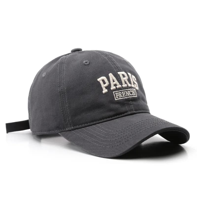 Unstructured French Baseball Cap