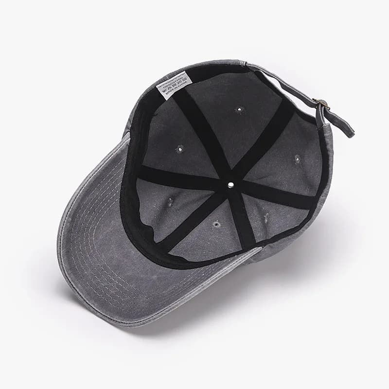 Embroidery Grim Reaper Adjustable Baseball Cap