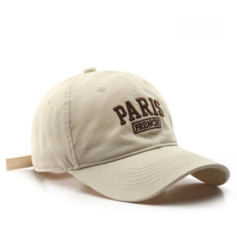 Unstructured French Baseball Cap