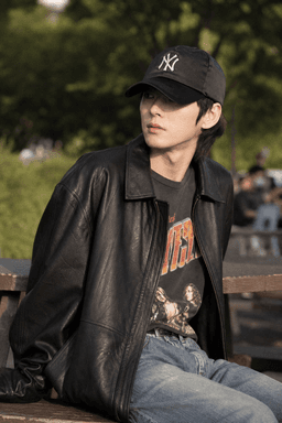 NY Satin Camo Baseball Cap