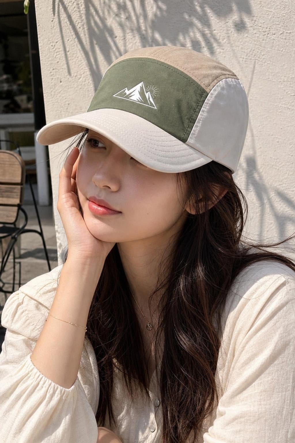 Multi-Color Patchwork Baseball Cap